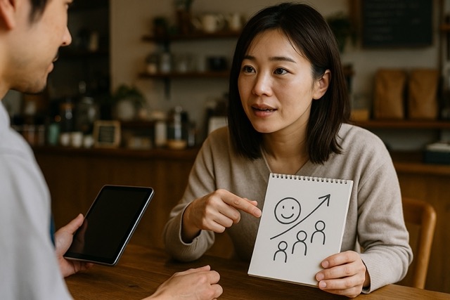 スモールビジネス　リピーターを増やす
