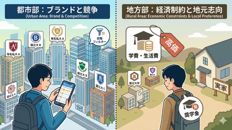 進学の地域格差の深層