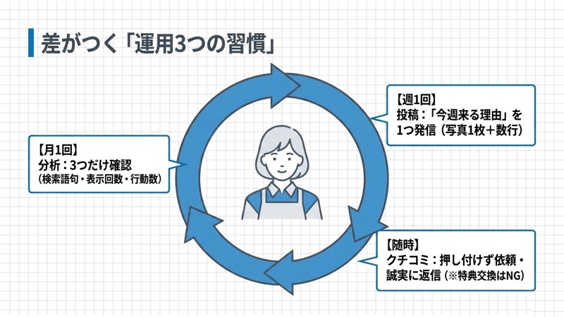 差がつく運用の3つの習慣